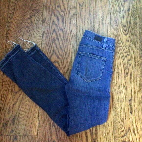 Paige Jacqueline Straight Jeans Sz 24 - Picture 1 of 7